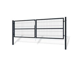 CasanoovPortail grillage rigide RAZO 300x100cm gris