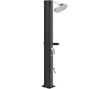 Douche solaire Jardin Casaria® 60L avec Raccord Tuyau d'Arrosage et Housse de protection - pour Piscine, Terrasse, Camping