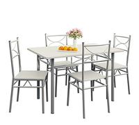 Casaria Ensemble Table à Manger 4 chaises