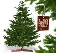 CASARIA® Sapin de Noël Artificiel Premium XL 180x110cm Support Arbre de Noël Imitation Parfaite densité Branches PE PVC Mix décoration de Noël fête