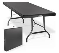 Casaria Table de Camping Pliante en Plastique