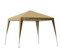 CASARIA® Tonnelle de Jardin Pliable Capri 3x3m Pop-Up Protection UV 50+ imperméable Sac Camping pavillon de Jardin Tente réception Tente Pliante Beige