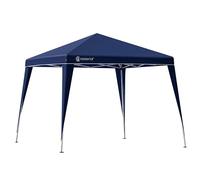 CASARIAŽ Tonnelle de Jardin Pliable Capri 3x3m Pop-Up Protection UV 50+ imperméable Sac Camping pavillon de Jardin Tente réception Tente Pliante Bleu