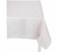 Casatessile Antitache Nappe Jacquard Queen - Beige, 140x300 cm. | Hydrofuge | Séchage Rapide | Lavable en Machine