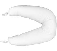 Casatessile Coussin Hug XXL en Demi-Lune pour la Grossesse, l’Allaitement Maternel et Les Nouveau-nés