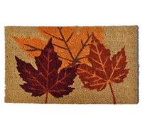 Casatessile Foglie Paillasson de Coco de 40 x 70 cm Paillasson d'entrée extérieur automnal