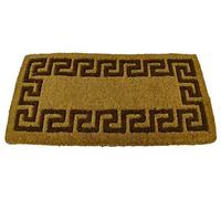 Casatessile Greca Imperiale Paillasson rectangulaire 40 X 80 cm. - Marrone