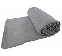 Casatessile Kiara Unito Dessus de lit décoratif Maxi 260 X 300 cm - Grigio Perla