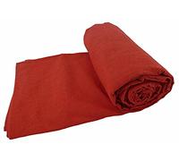 Casatessile Kiara Unito Dessus de lit décoratif Maxi 260 X 300 cm - Rosso