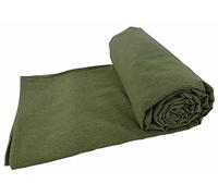 Casatessile Kiara Unito Dessus de lit décoratif Maxi 260 X 300 cm - Verde Salvia