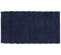 Casatessile Tapis de Bain antidérapant TRECCIA - BLU, 60x110 cm.