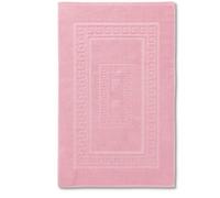 Casatessile Tapis de Bain éponge 45 X 60 cm Torino Tapis de Salle de Bain Absorbant en Coton, Tapis de Salle de Bain sans antidérapant - Rosa