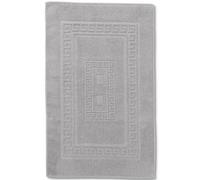 Casatessile Tapis de Bain éponge 60 x 120 cm Torino Tapis de Salle de Bain Absorbant en Coton, Tapis de Salle de Bain sans antidérapant - Grigio