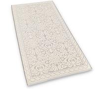 Casatessile Tapis de Bain éponge Coton Rebecca Tapis de Douche Long, Moyen ou de Douche - Tortora, 60x180 cm.