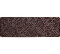 Casatessile Tapis de Cuisine Anti-Glisse de 50 cm de Largeur. Ariel - Marrone, 120 cm.