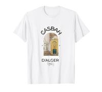 Casbah Alger Algérie algérien DZ fierté force unisexe T-Shirt