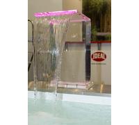 Cascade acrylique Rio avec éclairage led