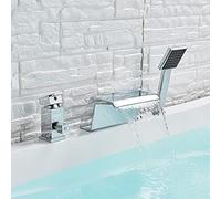 Cascade De Baignoire Largement Répandu, Mitigeur D'eau Chaude Et Froide, Robinet De Baignoire Monté Sur Le Pont, Robinet D'évier De Bain-douche