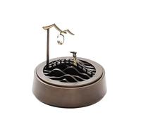 Cascade de Brûleur D'encens Brûleur D'aromathérapie Créatif en Cuivre Pur for La Maison, Décoration D'intérieur, Cadeau