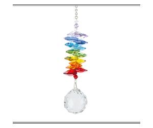 Cascade de cristal chakras grande
