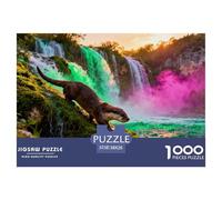 Cascade de Krka en Croatie Puzzle en Bois Imperméable DIY Puzzles De 1000 Pièces pour Adultes Cadeaux Coloré Jeux Éducatifs