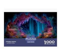 Cascade de nébuleuse Puzzles 1000 Pièces Jeu De Défi Jouet Adultes Et Plus De 12 Ans Jeu De Puzzle Défi Éducatif Stimulation Cérébrale Cadeau Décoration Maison 70x50cm/1000pcs