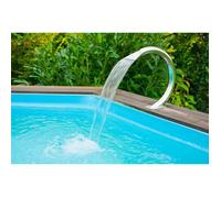 Cascade inox UBBINK Mamba shower pour tous types de piscine