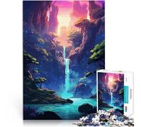 Cascade Japonaise Puzzles de 1000 pièces pour Adolescents Jouet éducatif d'apprentissage Décoration d'intérieur 38x26cm