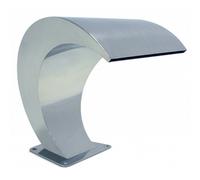 Cascade lame d'eau en inox largeur 35 cm