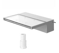 Cascade Lame d'Eau Rectangulaire - VEVOR - 30 x 20 x 8 cm Lame d'Eau pour Piscine