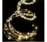 Cascade Lumineuse Extérieure "Copper" 3m Blanc Chaud