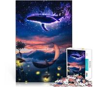 Cascade Magique dans Le Ciel Puzzles de 1000 pièces pour Adolescents Jeu de Quiz Collection d'artistes, Beaux-Arts 38x26cm