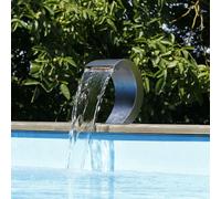 Cascade de piscine Mamba S-LED en inox
