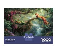 Cascade MontagnePuzzle 1000 Pièces Adulte sans Poussière, Jeu De Puzzle Premium Phoenix Forêt Rêvjeu Éducatif Décompression pour Une Activité Détente, Fun Fresent & Activités pour La Maiso
