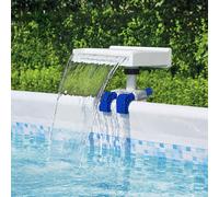 Bestway Cascade d’eau apaisante à LED pour piscine