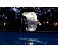 Cascade de piscine Mamba Acrylique LED