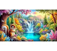 Cascade Puzzle de 1000 pièces pour la Famille Jeux éducatifs Classiques Décoration 75x50cm/1000pcs