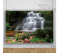 Cascade Toile de Fond 1.8x1.2m forêt forêt Tropicale Paysage Fleur Photographie arrière-Plans Nature Paysage extérieur Voyage décorations de fête bannière Enfants Adulte Portrait Photo Accessoire