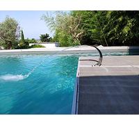 CASCADES-INOX 304 Fontaine Piscine Bassin Modèle Mini Cobra Hauteur 35cm / Largeur 10,5cm / Profondeur 33cm