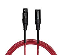 Cascha Standard Line Mic Cable Red 6m