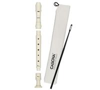 CASCHA EH 3909 Flötenlilli Flûte Soprano à bec, doigté baroque avec housse