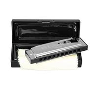 CASCHA Harmonica en Do, harmonica blues diatonique, instrument pour adultes, enfants et débutants avec étui