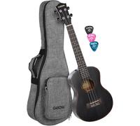 Cascha HH 2305L Black Ukulélé tenor
