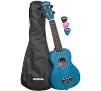 Cascha HH 3962 Soprano Ukulele Set Blue