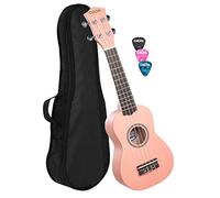 Cascha HH 3968 Soprano Ukulele Pink Set