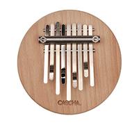 CASCHA Kalimba, piano à pouce de haute qualité avec 9 voix, piano à doigts en bois pour enfants, débutant adulte, hêtre, pentatonique HH 2177