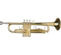 Cascha Trompette en si bémol Fox – pour débutants et avancés – avec embouchure et étui, or