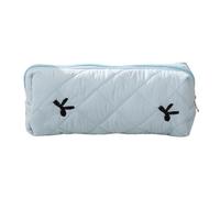 Cascia crayon papille, sac crayon étudiant, étui de t-shirt pour stylo crayon, bureau Cosmetics Organizer Clinper Crush Closure Sacs Contenants de papeterie pour le collège, bleu, riferimento