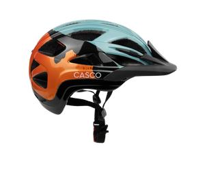 Casco - Activ Nextgen - Casque vélo enfant Petrol-orange - Taille unique