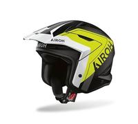 Casco Airoh Trr Ii Hunt Amarillo/gris/blanco Mate Xs